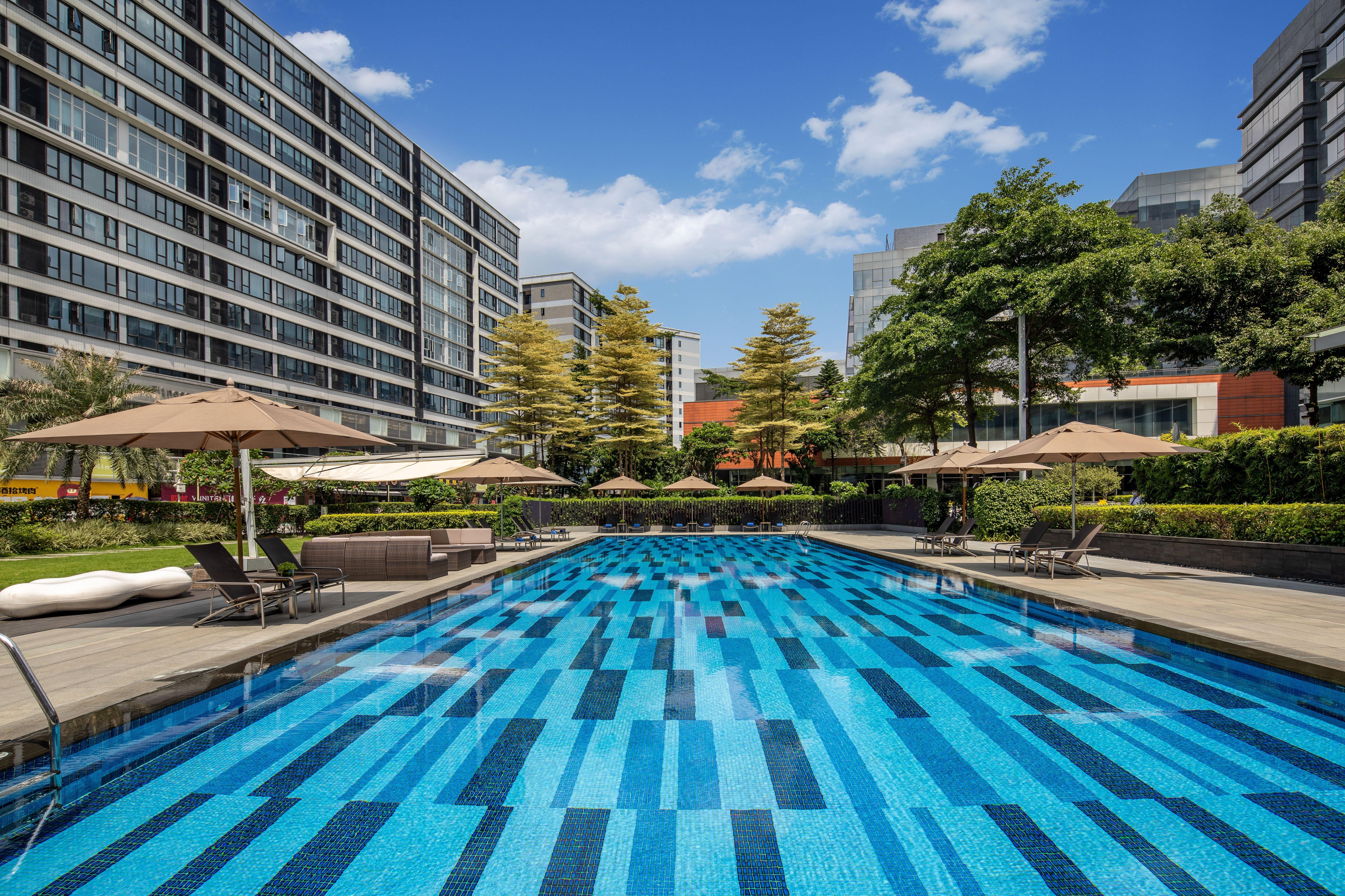 Crowne Plaza Guangzhou Huadu By Ihg - Free Shuttle Bus Between Hotel To Exhibition Center During Canton Fair Esterno foto